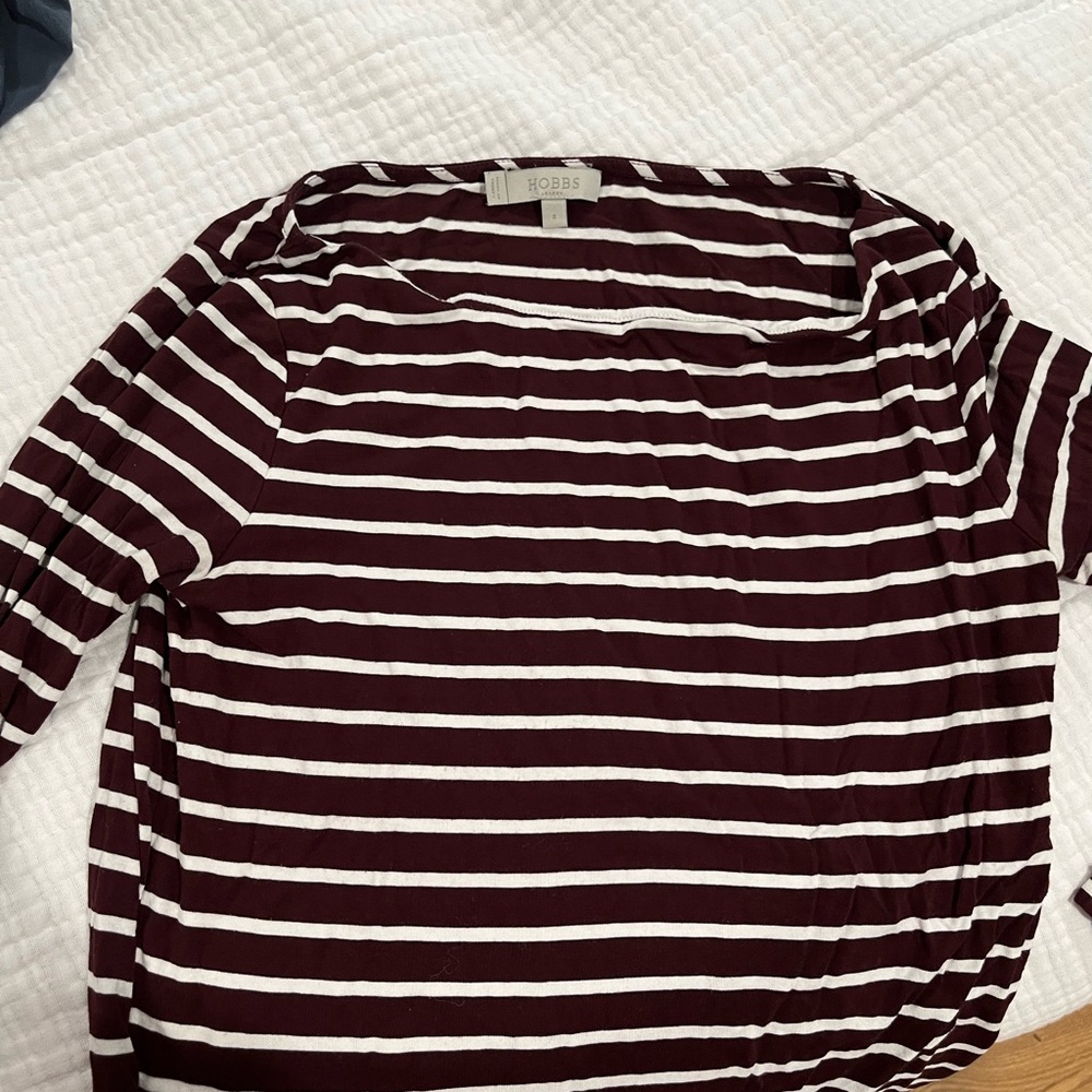 Hobbs striped shirt